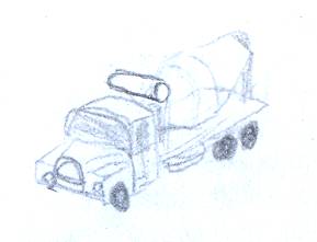 138 - concrete mixer